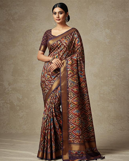 Collection image for: Ikkat Saree