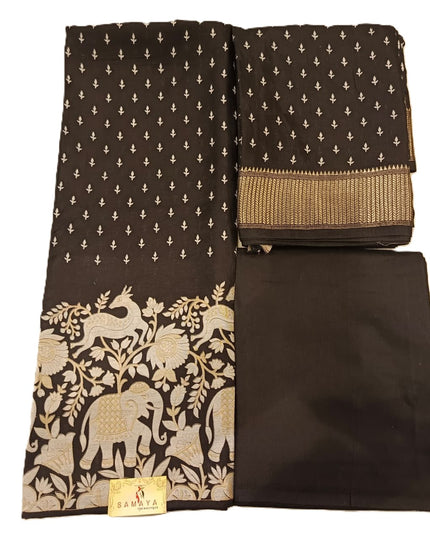 Pure Muslin Silk Suit Fabric With Dupatta