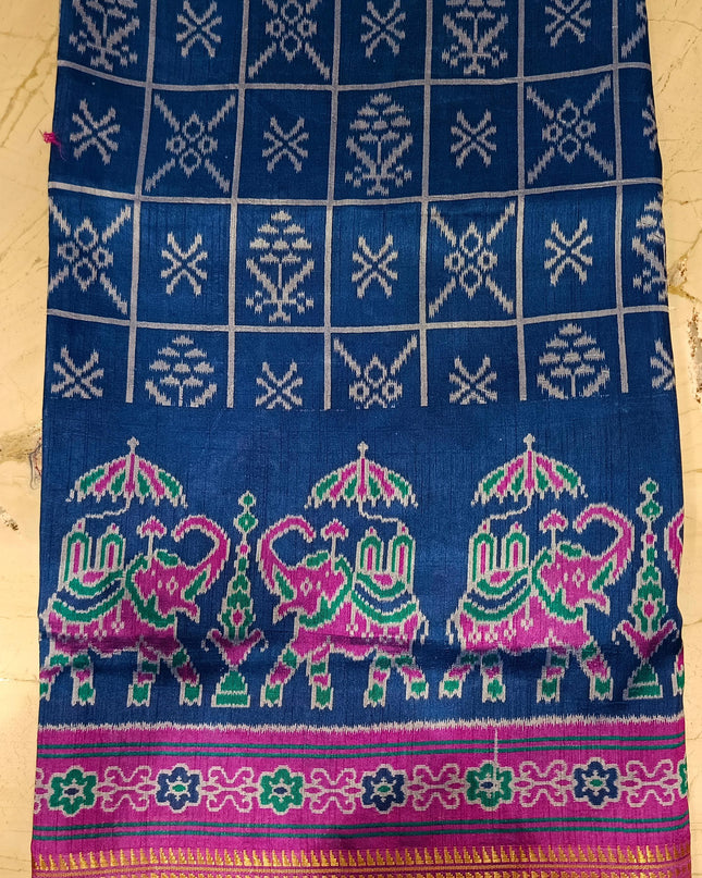 Ikkat Patola Silk Saree