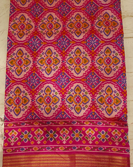 Ikkat Patola Silk Saree