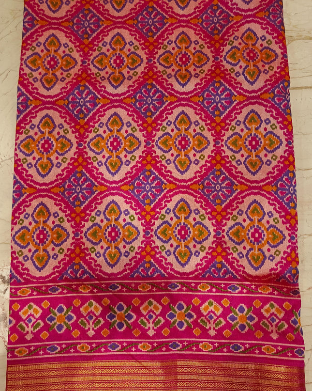 Ikkat Patola Silk Saree