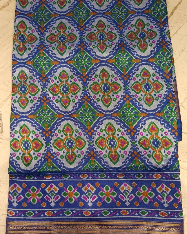 Ikkat Patola Silk Saree