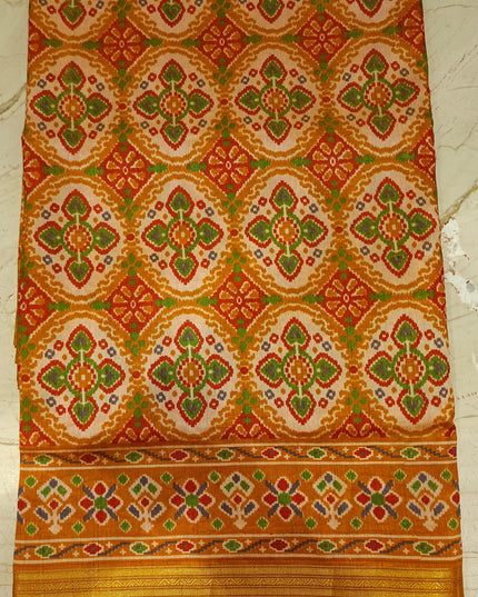 Ikkat Patola Silk Saree