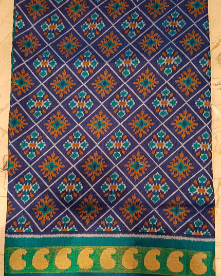 Ikkat Patola Silk Saree