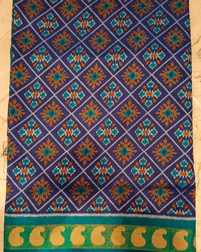 Ikkat Patola Silk Saree