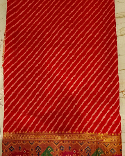 Semi Pure Lahariya Silk Saree